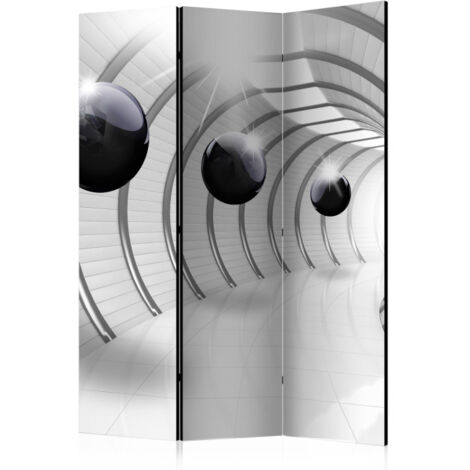 Paravent 3 Volets "Futuristic Tunnel" 135x172cm (1/2)