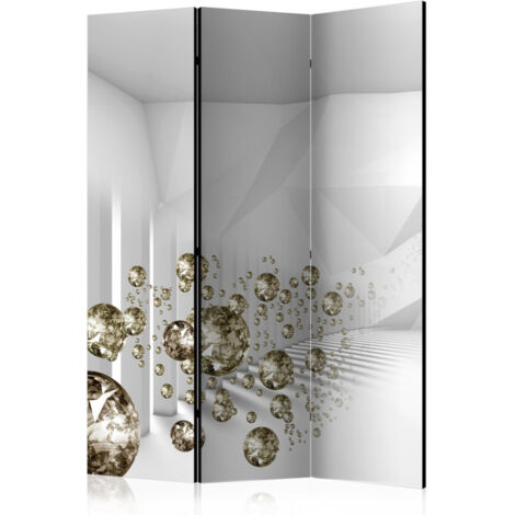 Paravent 3 Volets "Corridor of Diamonds" 135x172cm (1/2)