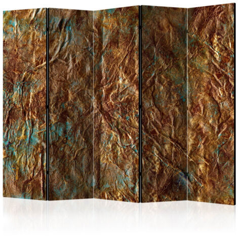 Paravent 5 Volets "Gold of Atlantis" 172x225cm (1/2)