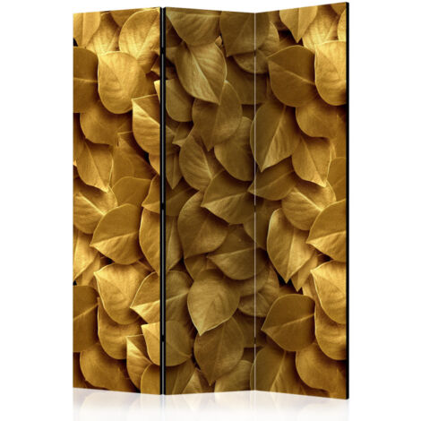 Paravent 3 Volets "Golden Leaves" 135x172cm (1/2)