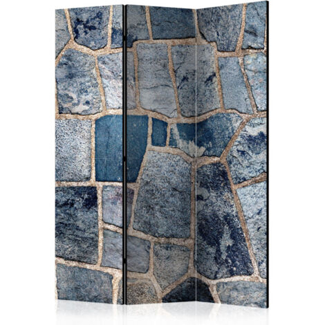 Paravent 3 Volets "Sapphire Stone" 135x172cm (1/2)