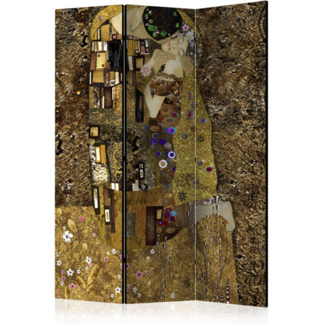 Paravent 3 Volets "Golden Kiss" 135x172cm (1/2)