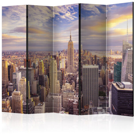 Paravent 5 Volets "New York Morning" 172x225cm (1/2)