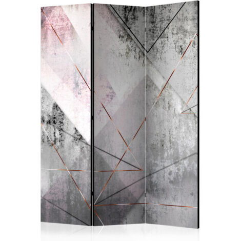 Paravent 3 Volets "Triangular Perspective" 135x172cm (1/2)