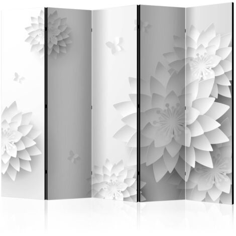 Paravent 5 Volets "Oriental Flowers" 172x225cm (1/2)