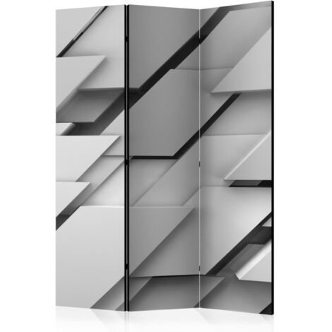 Paravent 3 Volets "The Edge of Gray" 135x172cm (1/2)