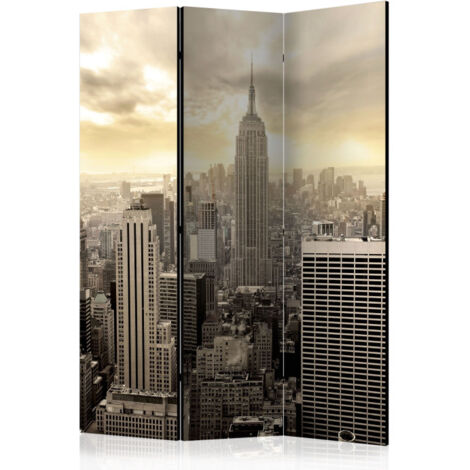 Paravent 3 Volets "Light of New York" 135x172cm (1/2)