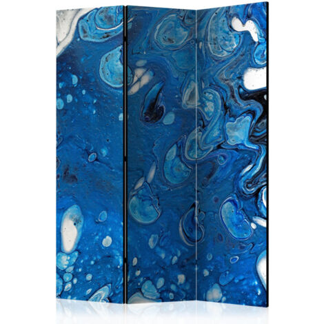 Paravent 3 Volets "Blue Stream" 135x172cm (1/2)