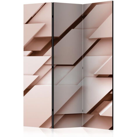 Paravent 3 Volets "Think Pink" 135x172cm (1/2)
