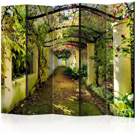 Paravent 5 Volets "Romantic Garden" 172x225cm (1/2)