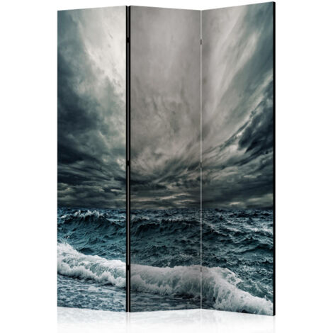 Paravent 3 Volets "Ocean Waves" 135x172cm (1/2)