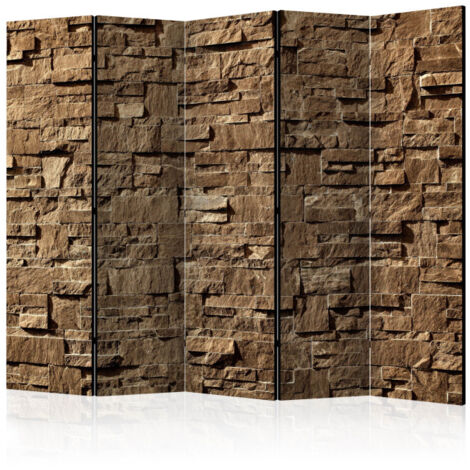 Paravent 5 Volets "Stony Melody" 172x225cm (1/2)