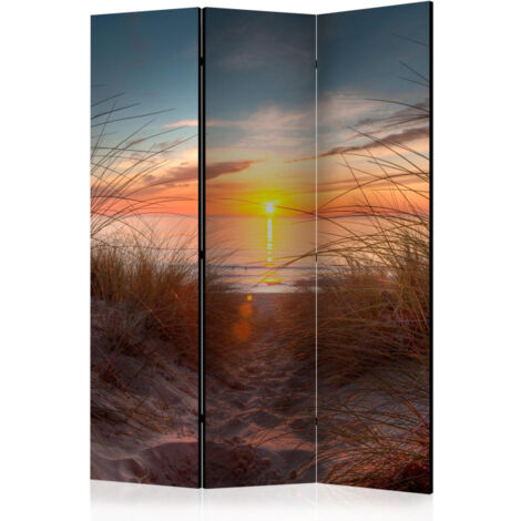 Paravent 3 Volets "Sunset Over the Atlantic Ocean" 135x172cm (1/2)