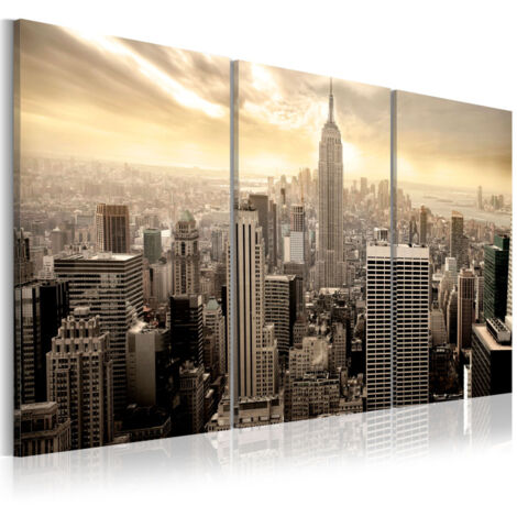Tableau Imprimé "Good Morning NYC" 30x60cm (1/2)