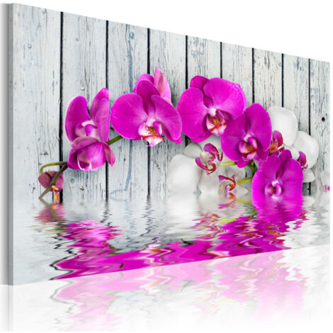 Tableau Imprimé "Harmonie : Orchidée" 40x60cm (1/2)