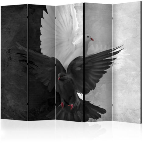 Paravent 5 Volets "Good Vs Evil" 172x225cm (1/2)