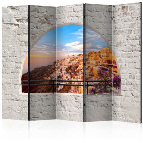 Paravent 5 Volets "Santorini" 172x225cm (1/2)