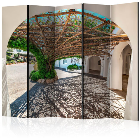 Paravent 5 Volets "The Arbour of Trees Poltu Quatu Italy" 172x225cm (1/2)
