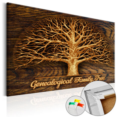 Tableau en Liège "Panneau - Family Tree" 60 x 90 cm (1/2)