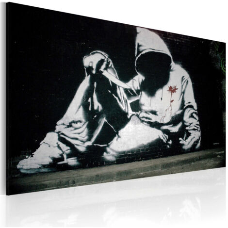 Tableau Imprimé "Incognito Killer - Banksy" 40x60cm (1/2)
