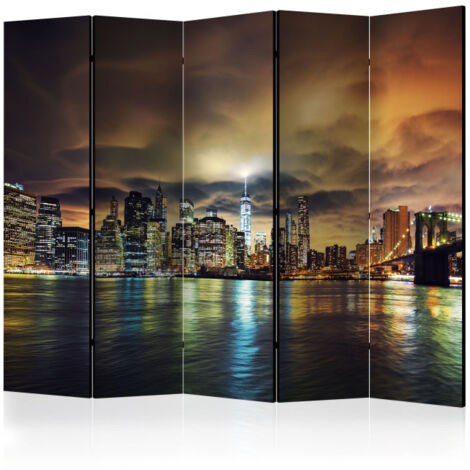 Paravent 5 Volets "New York Sky" 172x225cm (1/2)