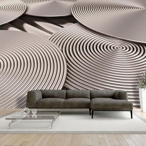 Papier Peint "Copper Spirals" 175 x 250 cm (1/2)