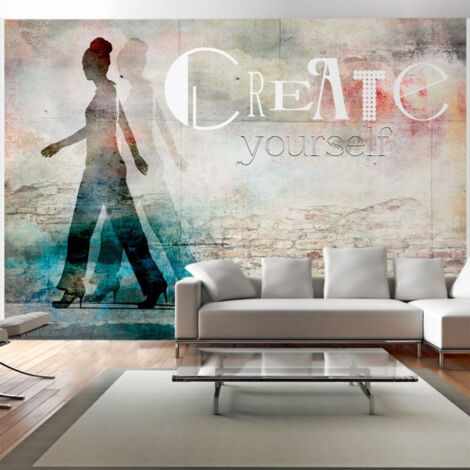 Papier Peint "Create Yourself" 140 x 200 cm (1/2)