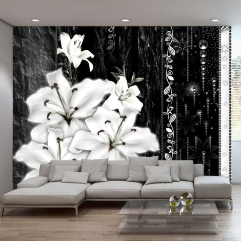 Papier Peint "Crying Lilies" 70 x 100 cm (1/2)