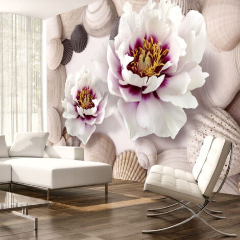 Papier Peint "Flowers & Shells" 245 x 350 cm (1/2)