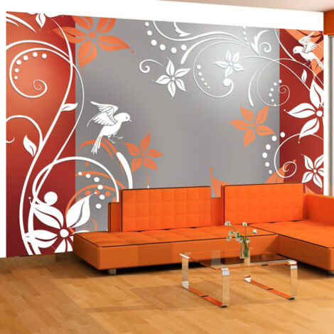 Papier Peint "Floral Fantasy II" 210 x 300 cm (1/2)
