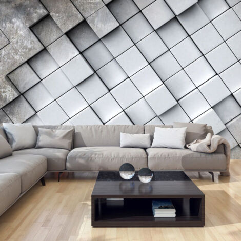 Papier Peint "Gray Background 3D" 175 x 250 cm (1/2)