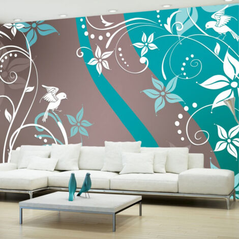 Papier Peint "Floral Fantasy III" 70 x 100 cm (1/2)