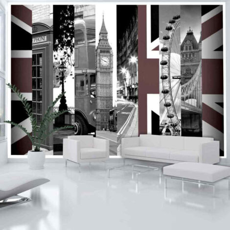 Papier Peint "London Symbols" 70 x 100 cm (1/2)