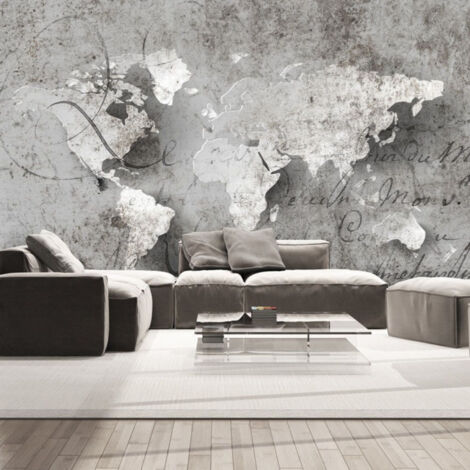 Papier Peint "Map & Letter" 175 x 250 cm (1/2)