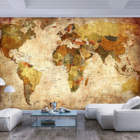 Papier Peint "Old World Map" 280 x 400 cm (1/2)