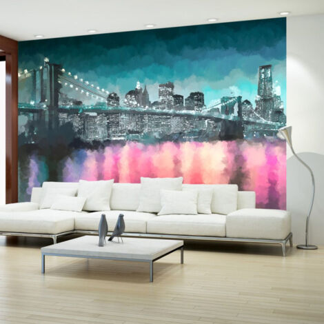 Papier Peint "Painted New York" 70 x 100 cm (1/2)