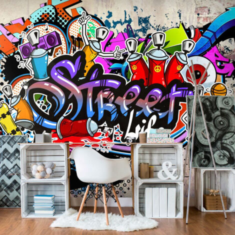 Papier Peint "Street Game" 70 x 100 cm (1/2)