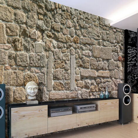 Papier Peint "Wall From Stones" 245 x 350 cm (1/2)