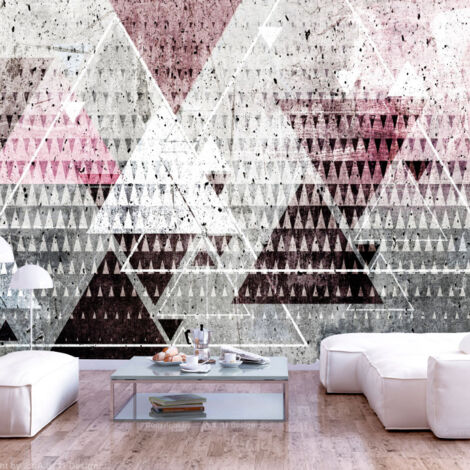 Papier Peint "Triangles" 70 x 100 cm (1/2)