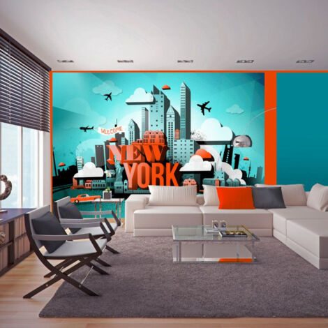 Papier Peint "Welcome New York" 245 x 350 cm (1/2)