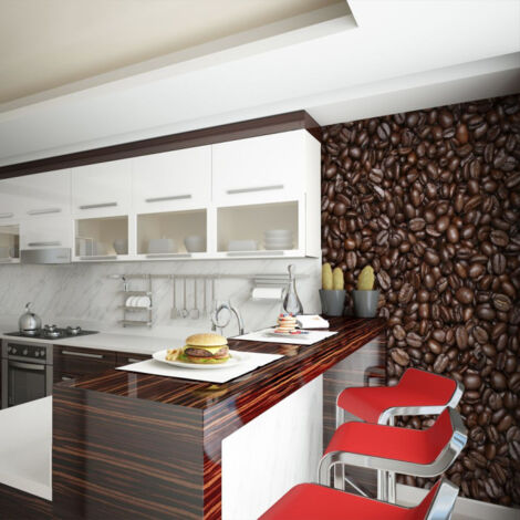 Papier Peint "Grains de Café" 193 x 250 cm (1/2)