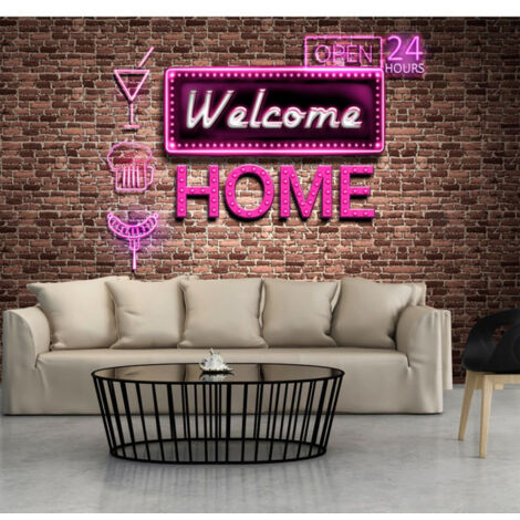 Papier Peint "Welcome Home" 70 x 100 cm (1/2)