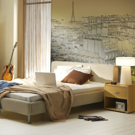 Papier Peint "Bonne Nuit Paris " 154 x 200 cm (1/2)