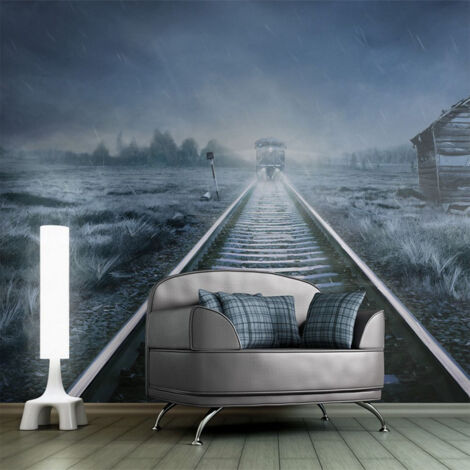Papier Peint "Le Train Fantôme" 154 x 200 cm (1/2)