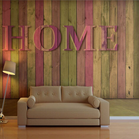 Papier Peint "Home Pink" 193 x 250 cm (1/2)