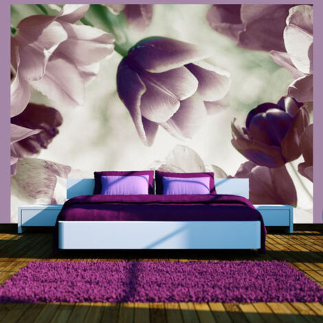 Papier Peint "Heavenly Tulips" 193 x 250 cm (1/2)