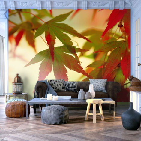 Papier Peint "Feuilles Colorées" 270 x 350 cm (1/2)