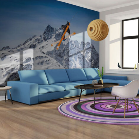 Papier Peint "Mountain Ski" 231 x 300 cm (1/2)
