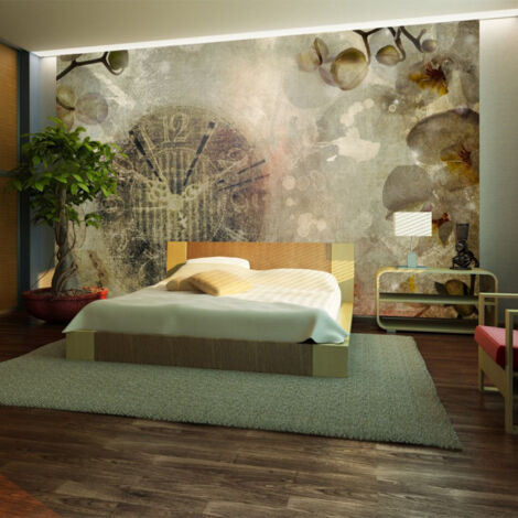 Papier Peint "Horloge Vintage II" 450x270cm (1/2)