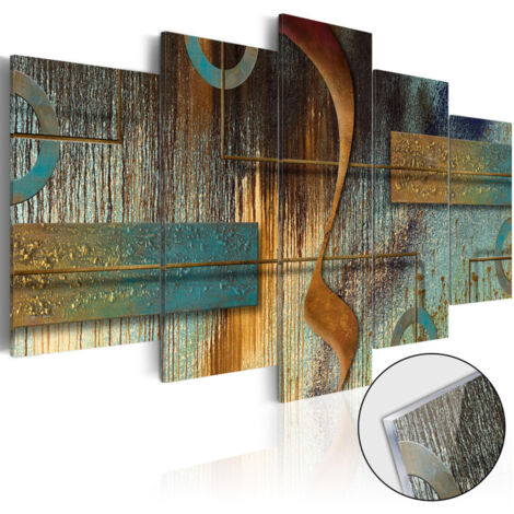 Tableau sur Verre Acrylique "Exotic Note" 50 x 100 cm (1/2)